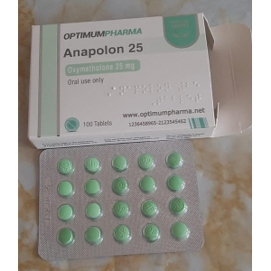 Optimum Pharma Anapolon 25 Mg 100 Tablet (Yeni Seri)